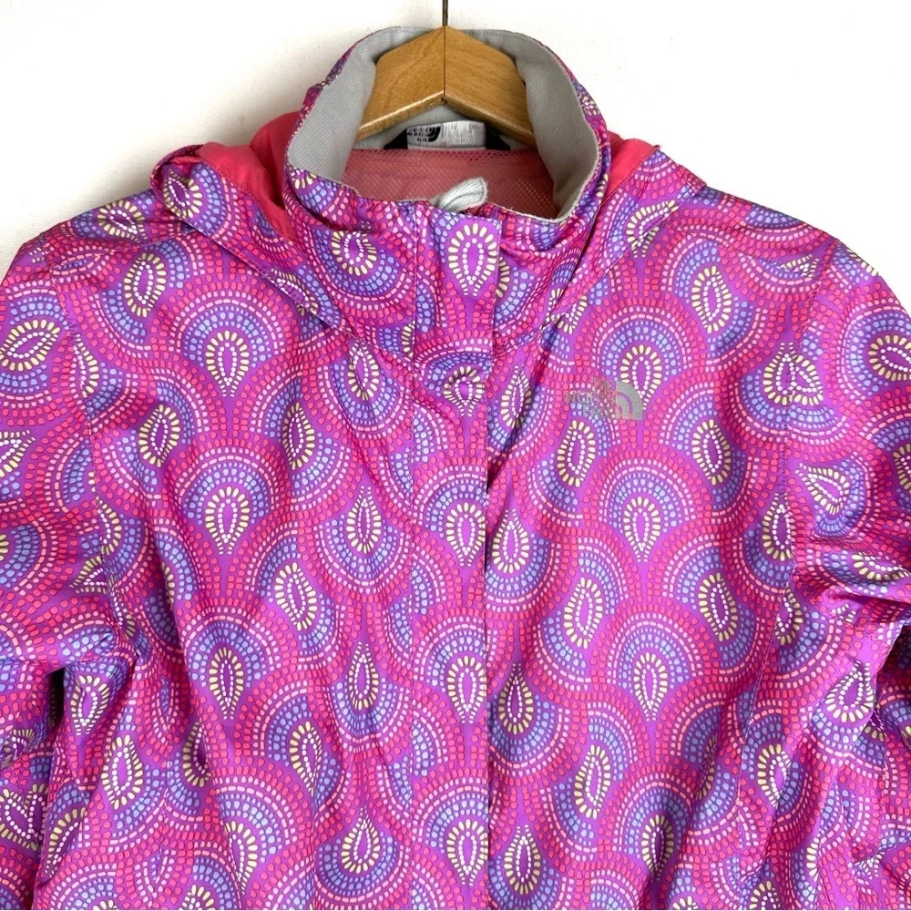 The North Face Novelty Printed Hooded Lightweight Windbreaker Jacket